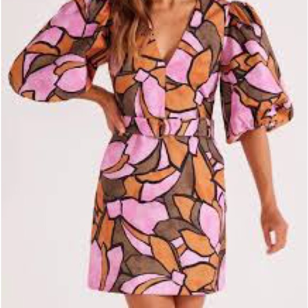 Mink pink dress